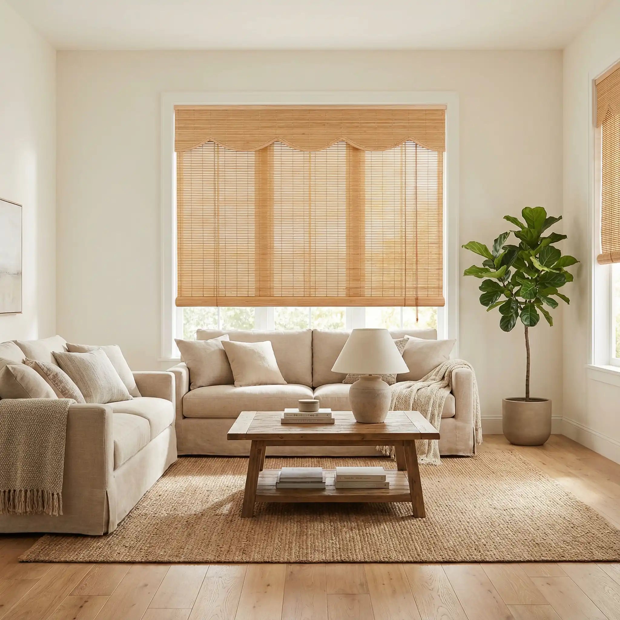 Made-to-Order Bamboo Shades – Natural Light Filtering Window Blinds