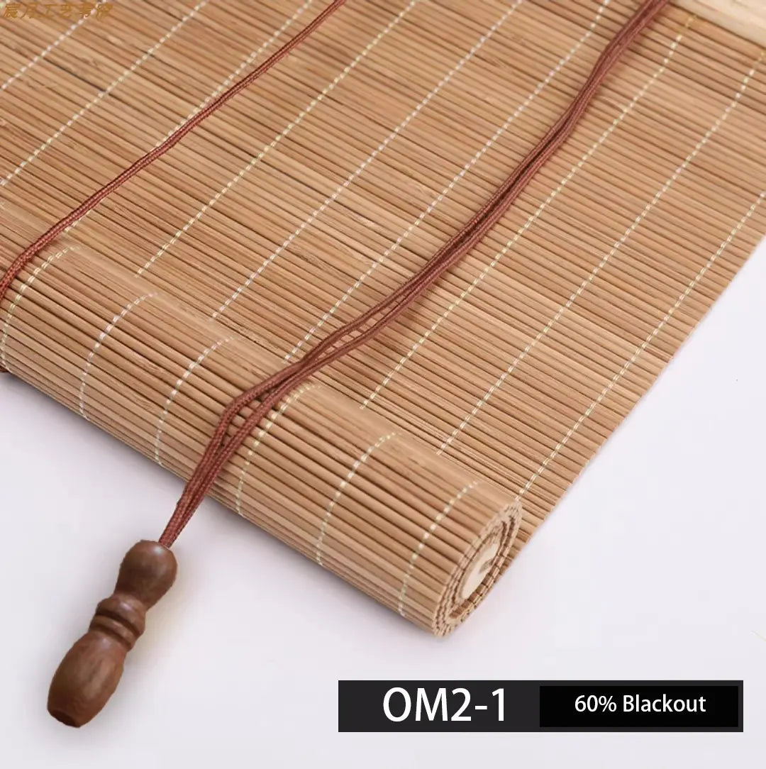 Custom Bamboo Shades Made to Measure – Natural Woven Wood Window Treatments