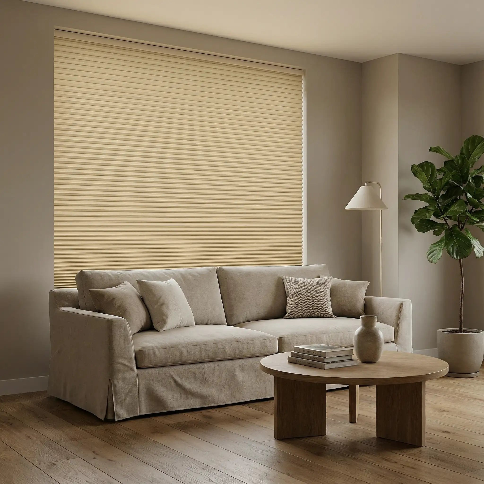 Custom 100% blackout Cellular Shades Made to Measure – Energy Efficient Honeycomb Window Treatments