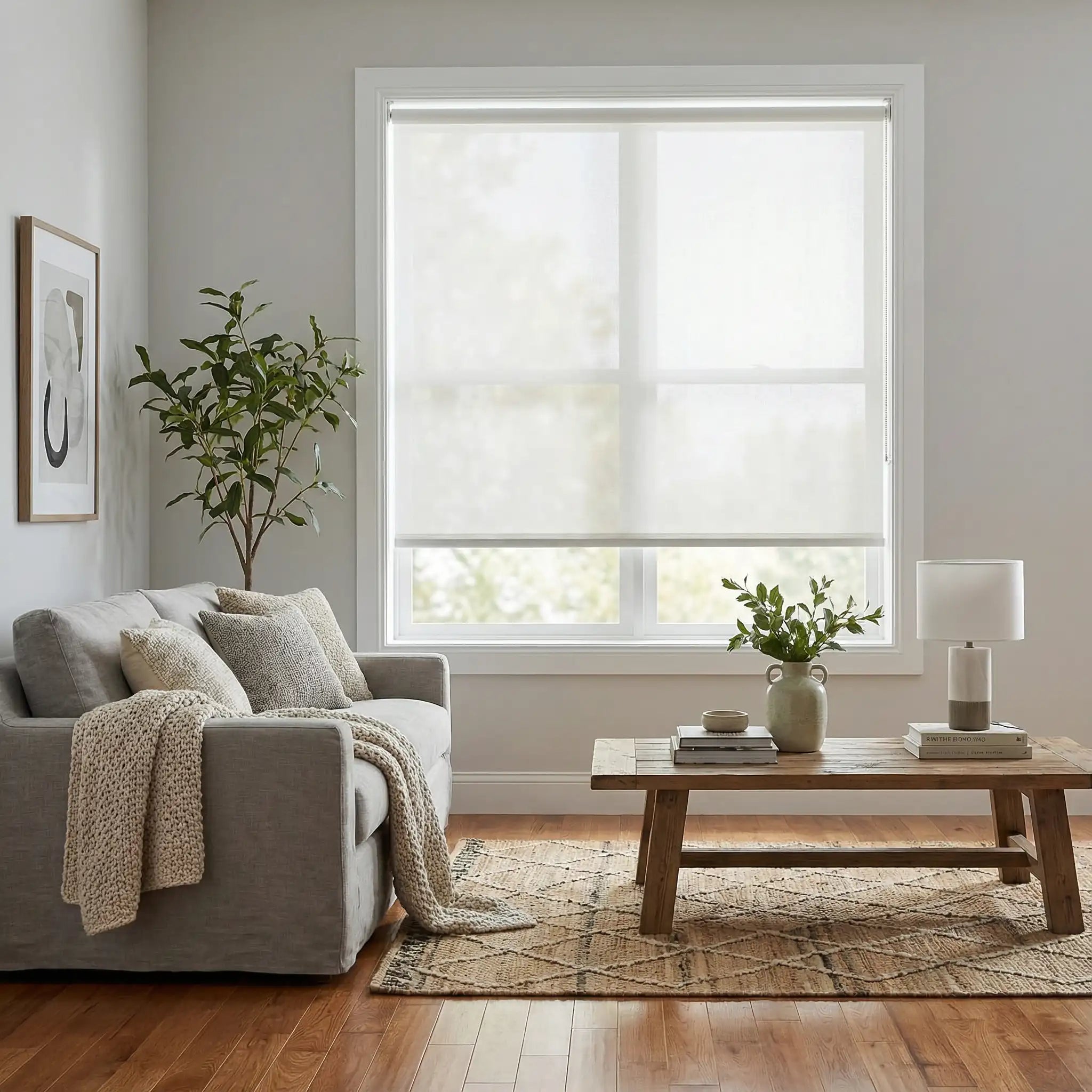 Custom See-Through Roller Blinds See Through, Not Through People