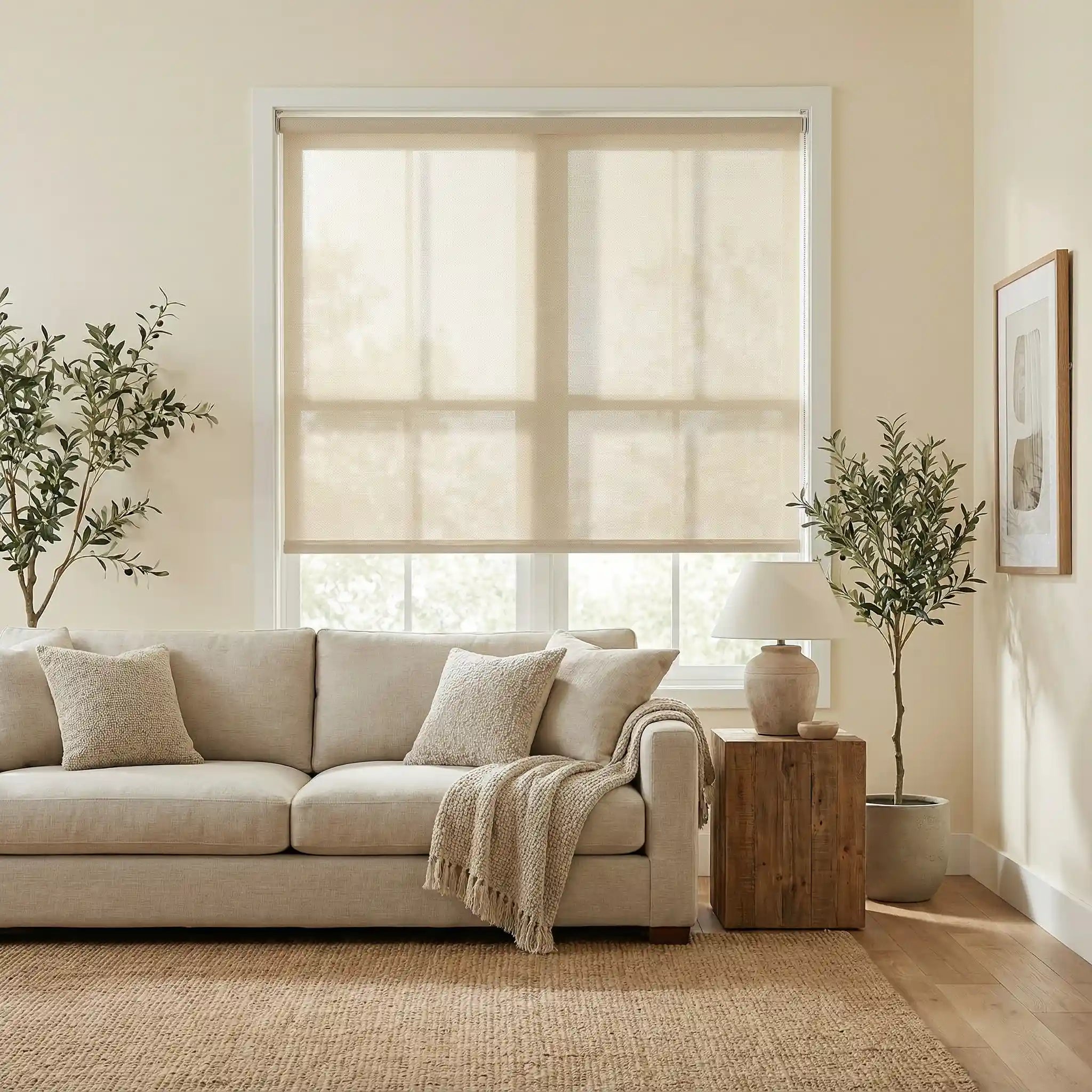 Custom See-Through Roller Blinds See Through, Not Through People