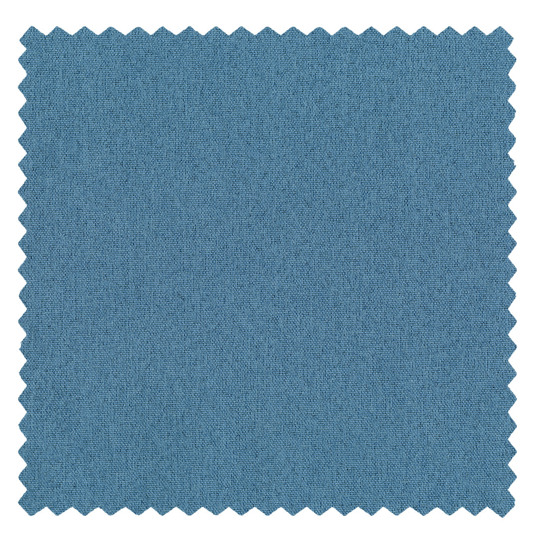 Custom 100% Blackout Linen Roman Shades