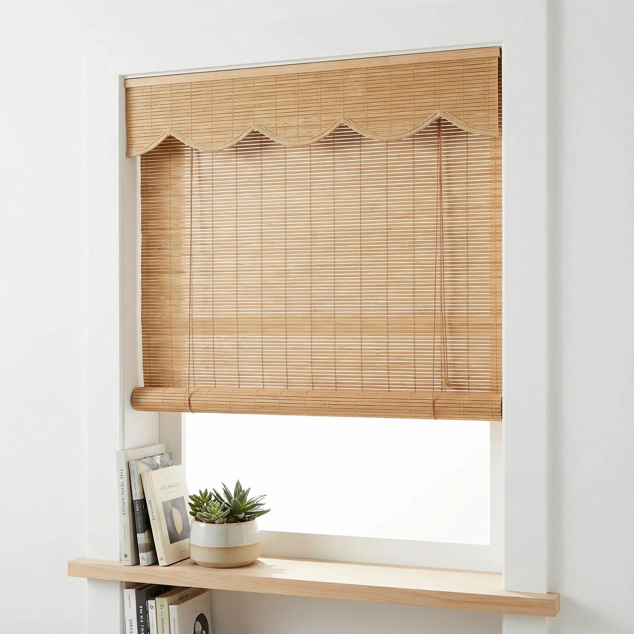 Made-to-Order Bamboo Shades – Natural Light Filtering Window Blinds